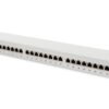 Digitus Digitus | Patch Panel | DN-91524S | White | Category: CAT 5e; Ports: 24 x RJ45; Retention strength: 7.7 kg; Insertion force: 30N max | 48.2 x 4.4 x 10.9 cm DN-91524S