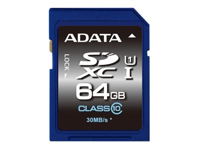 ADATA ADATA | Premier | 64 GB | SDHC | Flash memory class 10 | No ASDX64GUICL10-R