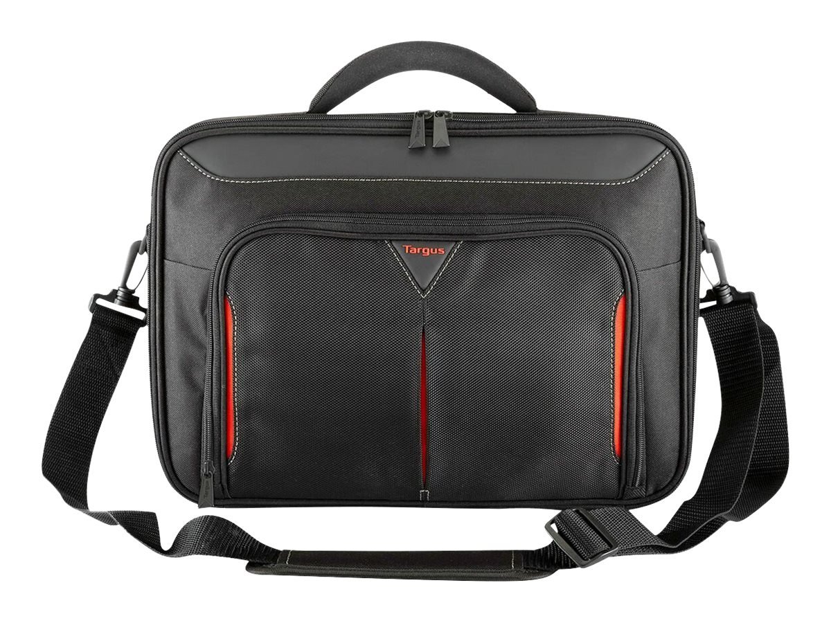 Targus Targus | Classic | Fits up to size 14 " | Messenger - Briefcase | Black/Red | Shoulder strap CN414EU