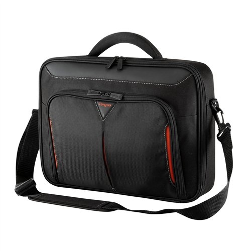 Targus Targus | Classic | Fits up to size 14 " | Messenger - Briefcase | Black/Red | Shoulder strap CN414EU