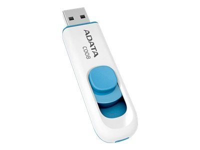 ADATA ADATA | C008 | 64 GB | USB 2.0 | White/Blue AC008-64G-RWE