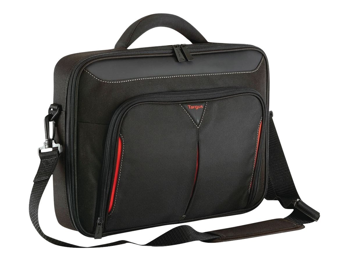 Targus Targus | Classic | Fits up to size 14 " | Messenger - Briefcase | Black/Red | Shoulder strap CN414EU