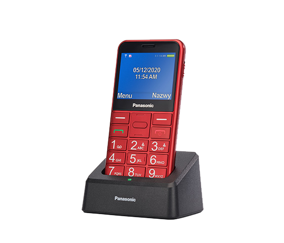 Panasonic Panasonic | KX-TU155EXBN | Red | 2.4 " | TFT-LCD | microSD/microSDHC MB | Bluetooth | USB version micro USB | Built-in camera | Main camera resolution 0.3 MP KX-TU155EXRN