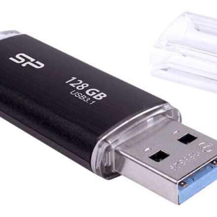 Silicon Power Silicon Power | USB 3.1 Flash Drive | Blaze B02 | 128 GB | USB 3.2 Gen 1/USB 3.1 Gen 1/USB 3.0/USB 2.0 | Black SP128GBUF3B02V1K