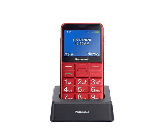 Panasonic Panasonic | KX-TU155EXBN | Red | 2.4 " | TFT-LCD | microSD/microSDHC MB | Bluetooth | USB version micro USB | Built-in camera | Main camera resolution 0.3 MP KX-TU155EXRN