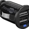 Goobay Twin USB Car Charger (2x USB) | Goobay | Goodbay Dual USB car charger 2,1A | 5 V 44177