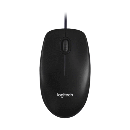 Logitech Logitech | Mouse | M100 | Optical | Optical mouse | Wired | Black 910-006652