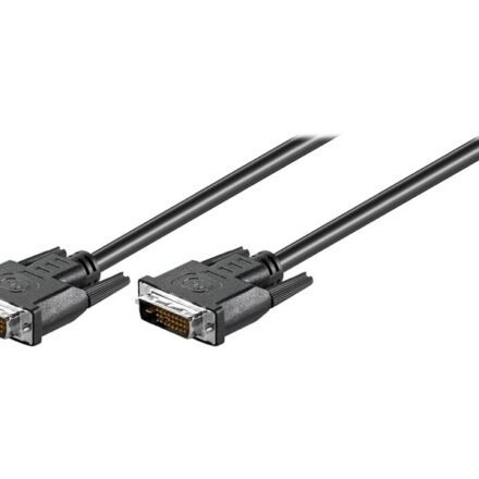 Goobay Goobay | DVI-D FullHD cable Dual Link, nickel plated | DVI-D male Dual-Link (24+1 pin) | DVI-D male Dual-Link (24+1 pin) | DVI to DVI | 1.8 m 93573