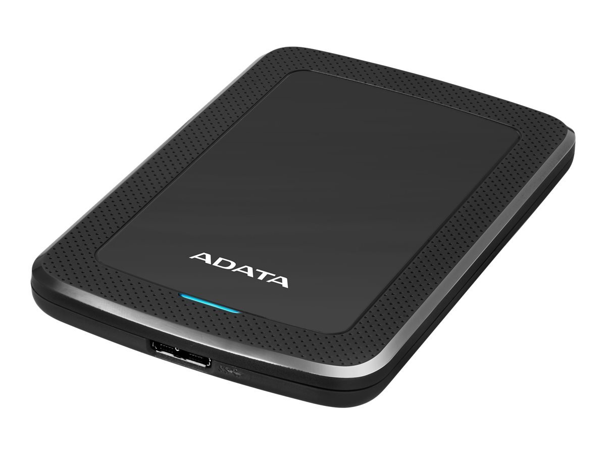 ADATA HV300 | AHV300-2TU31-CBK | 2000 GB | 2.5 " | USB 3.1 | Black | backward compatible with USB 2.0, 1. HDDtoGo free software only compatible with Windows. 2. Compatibility with specific host devices may vary and could be affected by system environment. 3. Connecting via USB 2.0 requires plugging in to two USB ports for sufficient power delivery. A USB Y-cable will be needed. AHV300-2TU31-CBK