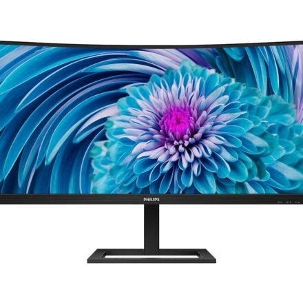 Philips Philips | UltraWide LCD Monitor | 346E2CUAE | 34 " | VA | WQHD | 21:9 | 100 Hz | 4 ms | 3440 x 1440 | 300 cd/m² | HDMI ports quantity 1 | Black | Warranty 36 month(s) 346E2CUAE/00