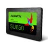 ADATA ADATA | Ultimate SU650 3D NAND SSD | 480 GB | SSD form factor 2.5” | Solid-state drive interface SATA | Read speed 520 MB/s | Write speed 450 MB/s ASU650SS-480GT-R