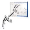 Logilink Logilink BP0043 Dual Monitor Desk mount, 13"-32",gas spring, aluminum | Logilink BP0043