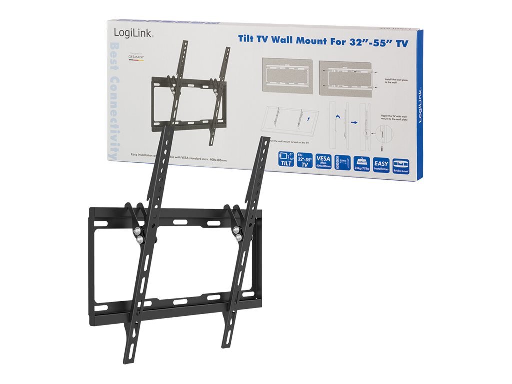 Logilink Logilink BP0012 TV Wall mount, 32–55", tilt -14°, 25 mm BP0012
