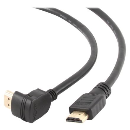 Cablexpert Cablexpert | HDMI High speed 90 degrees male to straight male connectors cable, 19 pins gold-plated connectors | CC-HDMI490-6 | HDMI 19pin male | HDMI 90 degrees male | 1.8 m CC-HDMI490-6