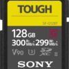 Sony Sony | Tough Memory Card | UHS-II | 128 GB | SDXC | Flash memory class 10 SFG128T.SYM