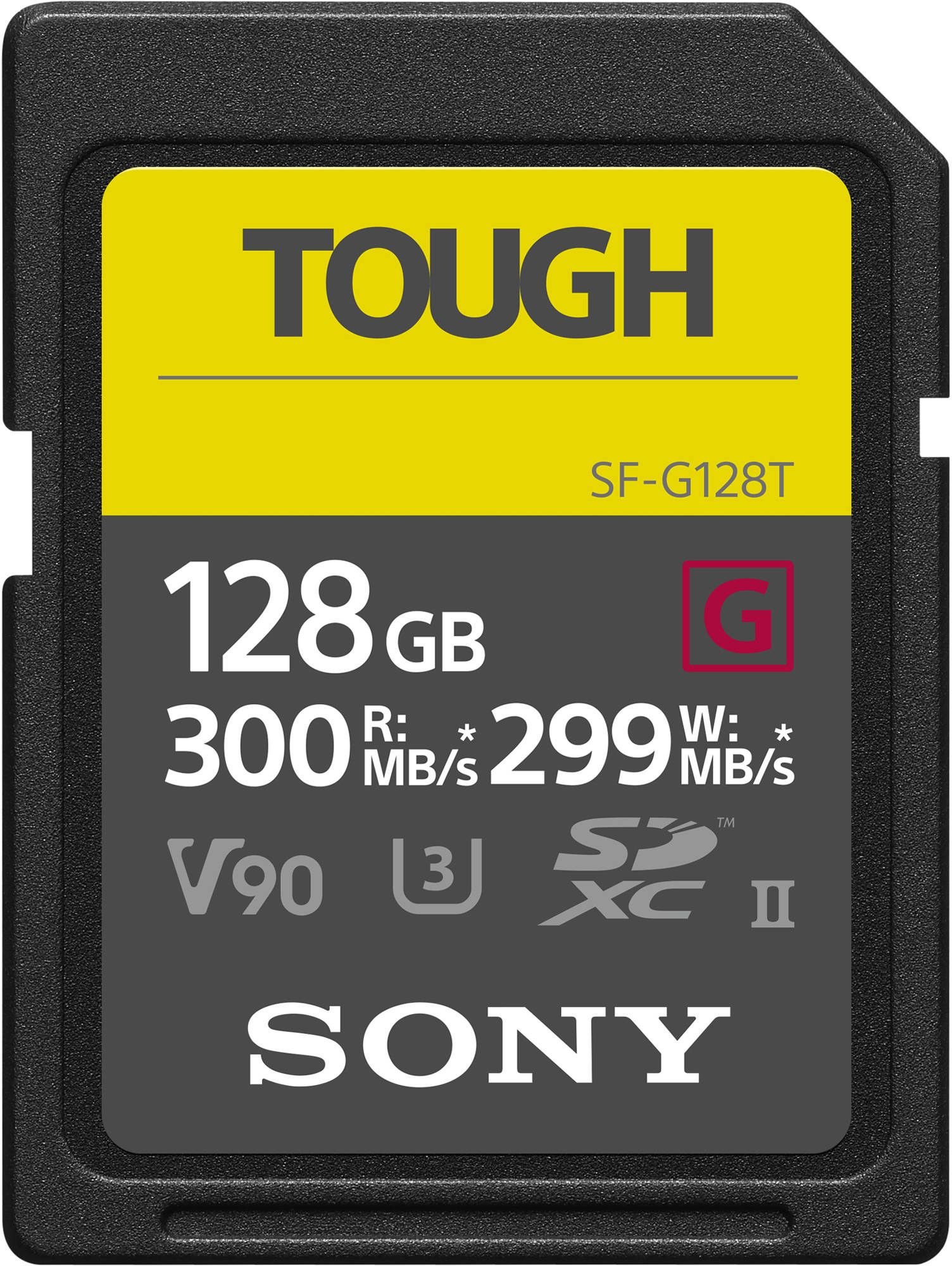Sony Sony | Tough Memory Card | UHS-II | 128 GB | SDXC | Flash memory class 10 SFG128T.SYM