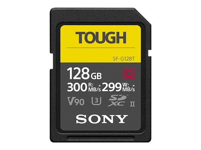 Sony Sony | Tough Memory Card | UHS-II | 128 GB | SDXC | Flash memory class 10 SFG128T.SYM