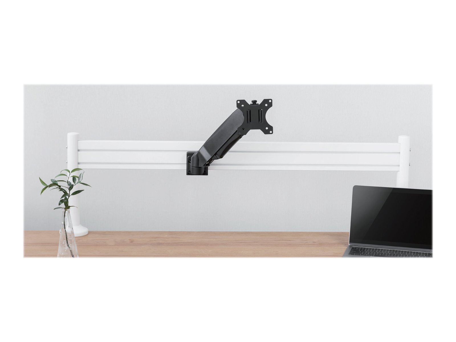 Logilink Logilink | Wall mount | Tilt, swivel, level adjustment, rotate | 13-27 " | Maximum weight (capacity) 6.5 kg | Matt Black EO0019-4