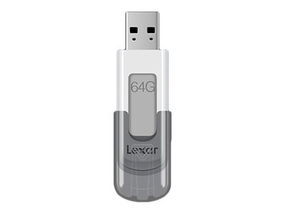 Lexar Lexar | Flash drive | JumpDrive V100 | 64 GB | USB 3.0 | Grey LJDV100-64GABGY