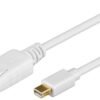 Goobay Goobay | Mini DisplayPort adapter cable 1.2 | 52858 | Mini DisplayPort plug | DisplayPort plug | 1 m | Gold-Plated connectors 52858