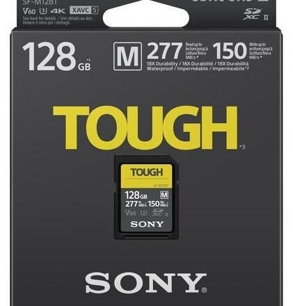 Sony Sony | Tough Memory Card | UHS-II | 128 GB | SDXC | Flash memory class 10 SFM128T1.SYM