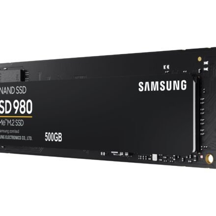 Samsung Samsung | V-NAND SSD | 980 | 500 GB | SSD form factor M.2 2280 | Solid-state drive interface M.2 NVME | Read speed 3500 MB/s | Write speed 3000 MB/s MZ-V8V500BW
