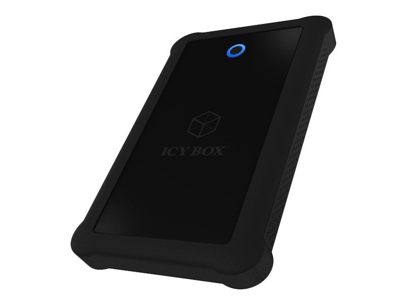 Raidsonic Raidsonic | ICY BOX | IB-233U3-B External enclosure for 2.5" SATA HDD/SSD with USB 3.0 interface and silicone protection sleeve | SATA I, II, III | USB 3.0 | 2.5" IB-233U3-B