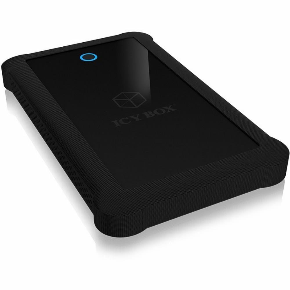 Raidsonic Raidsonic | ICY BOX | IB-233U3-B External enclosure for 2.5" SATA HDD/SSD with USB 3.0 interface and silicone protection sleeve | SATA I, II, III | USB 3.0 | 2.5" IB-233U3-B