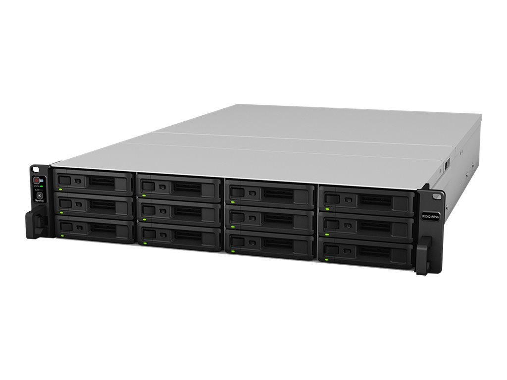 Synology Synology | RS3621RPxs | Up to 12 HDD/SSD Hot-Swap | Intel | Xeon D-1531 | Processor frequency 2.2 GHz | 8 GB | DDR4 RS3621RPxs
