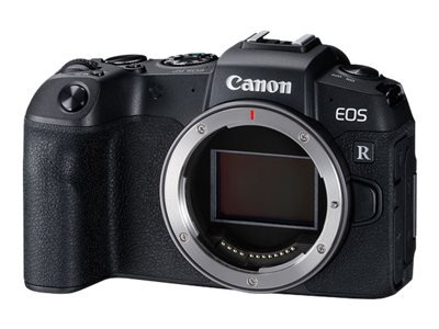 Canon Canon | D.CAM EOS RP BODY EU26 (AIP2) | Megapixel 26.2 MP | ISO sensitivity (max) 40000 | Display diagonal 3.0 " | Wi-Fi | Automatic, manual | Frame rate 59.97fps (even/29.97) fps | CMOS | Black 3380C003