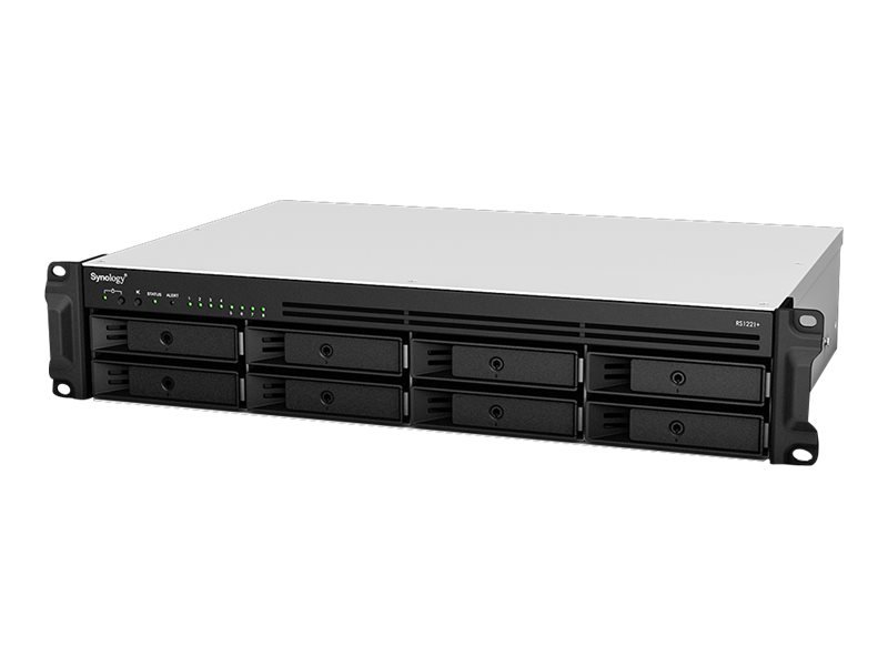 Synology Synology | RS1221RP+ | Up to 8 HDD/SSD Hot-Swap | AMD Ryzen | Ryzen V1500B | Processor frequency 2.2 GHz | 4 GB | DDR4 RS1221RP+