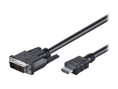 Goobay Goobay | DVI-D/HDMI cable, nickel plated | 50580 | DVI-D male Single-Link (18+1 pin) | HDMI male (type A) | 2 m 50580