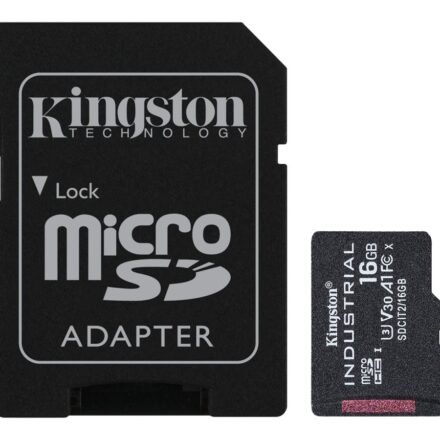 Kingston Kingston | UHS-I | 16 GB | microSDHC/SDXC Industrial Card | Flash memory class Class 10, UHS-I, U3, V30, A1 | SD Adapter SDCIT2/16GB