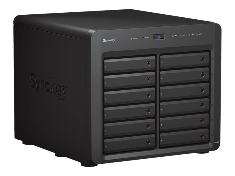 Synology Synology | Tower NAS | DS2422+ | Up to 12 HDD/SSD Hot-Swap | AMD Ryzen | Ryzen V1500B Quad Core | Processor frequency 2.2 GHz | 4 GB | DDR4 DS2422+