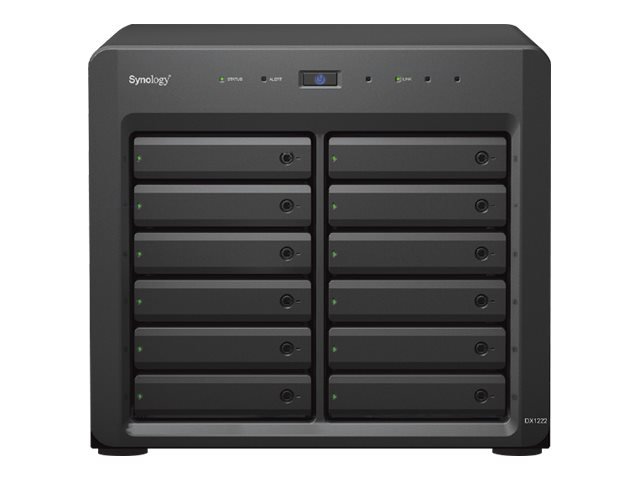 Synology Synology | Tower NAS Expansion Unit | DX1222 | Up to 12 HDD/SSD Hot-Swap (drives not included) | AC 100-240V, 50/60 Hz DX1222