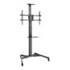 Digitus Digitus | Floor stand | TV-Cart for screens up to 70", max. 50kg wheelbase, VESA max. 600x400 | Tilt | 37-70 " | Maximum weight (capacity) 50 kg | Black DA-90370