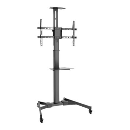 Digitus Digitus | Floor stand | TV-Cart for screens up to 70", max. 50kg wheelbase, VESA max. 600x400 | Tilt | 37-70 " | Maximum weight (capacity) 50 kg | Black DA-90370