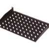 Digitus Digitus | 1U Fixed Shelf for Racks | DN-19 TRAY-1-400-SW | Black | The shelves for fixed mounting can be installed easy on the two front 483 mm (19“) profile rails of your 483 mm (19“) network- or server cabinet. Due to their stable, perforated steel sheet with a high load capacity, they are the optimal surface for components which are not 483 mm (19”) suitable DN-19 TRAY-1-400-SW