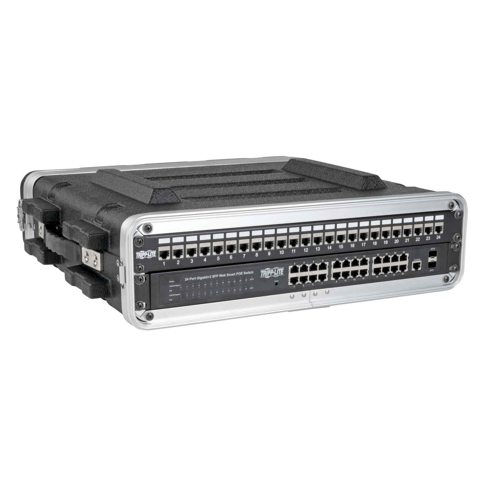 Tripp Lite Tripp Lite | 2U ABS Server Rack Equipment Shipping Case | SRCASE2U | Black SRCASE2U