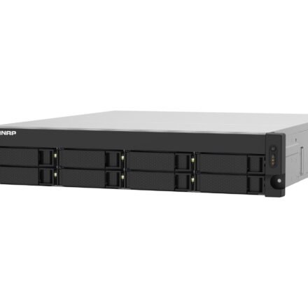 QNAP QNAP | 8-Bay NAS | TS-832PXU-RP-4G | Up to 8 HDD Hot-swap | AnnapurnaLabs Alpine | AL324 ARM Cortex-A57 Quad-Core | Processor frequency 1.7 GHz | 4 GB | DDR4 TS-832PXU-RP-4G