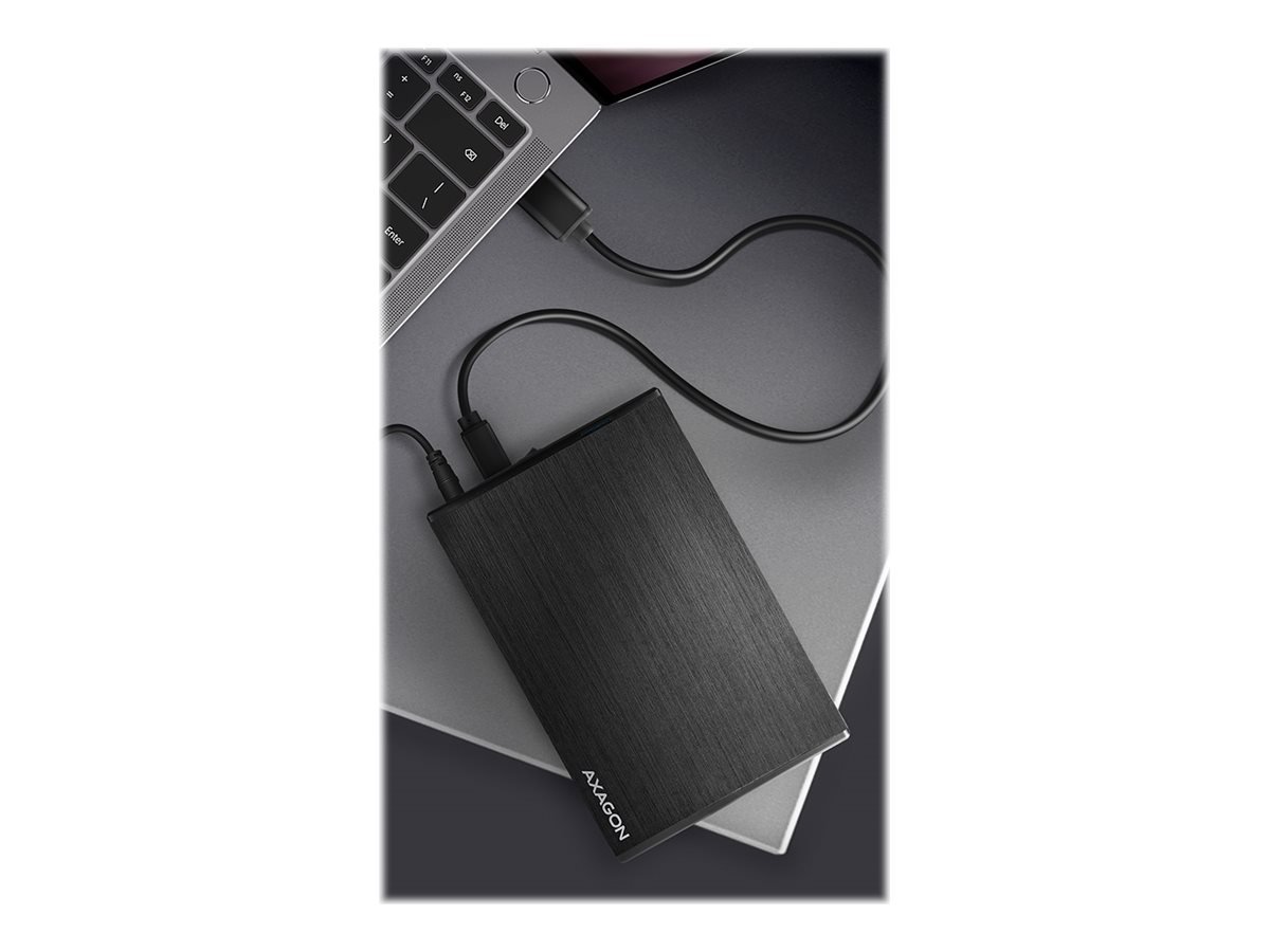 AXAGON AXAGON | Compact aluminum USB 3.2 Gen 1 external box SATA intended for 3.5" HDD | EE35-XA3 EE35-XA3
