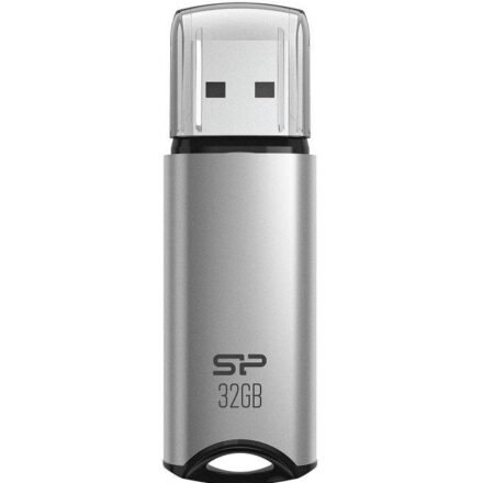 Silicon Power Silicon Power | USB Flash Drive | Marvel Series M02 | 32 GB | Type-A USB 3.2 Gen 1 | Silver SP032GBUF3M02V1S