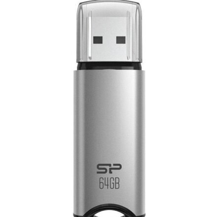 Silicon Power Silicon Power | USB Flash Drive | Marvel Series M02 | 64 GB | Type-A USB 3.2 Gen 1 | Silver SP064GBUF3M02V1S