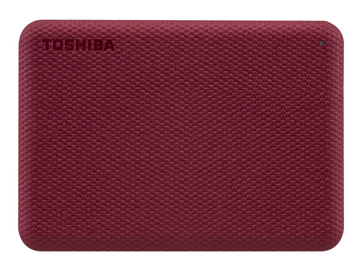 Toshiba Canvio Advance | HDTCA40ER3CA | 4000 GB | 2.5 " | USB 3.2 Gen1 | Red HDTCA40ER3CA