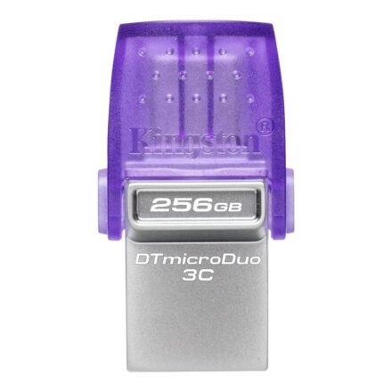 Kingston Kingston | DataTraveler | DT Micro Duo 3C | 256 GB | USB Type-C and Type-A | Purple DTDUO3CG3/256GB