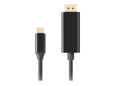 Lanberg Lanberg USB-C to DisplayPort Cable, 3 m 4K/60Hz, Black | Lanberg | USB-C to DisplayPort Cable | CA-CMDP-10CU-0030-BK | 3 m CA-CMDP-10CU-0030-BK