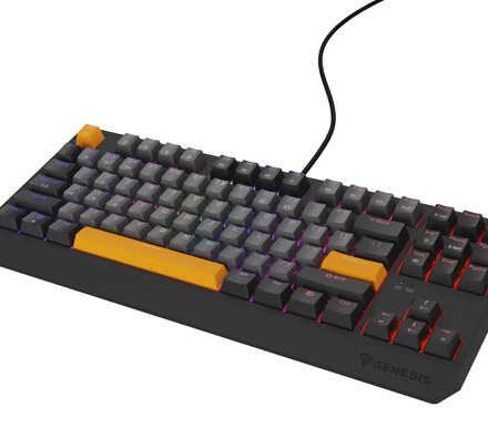 Genesis Genesis THOR 230 | Mechanical Gaming Keyboard | Wired | US | Anchor Gray Negative | USB Type-A | Outemu Red NKG-2082