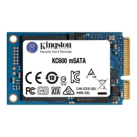 Kingston Kingston | KC600 | 1000 GB | Solid-state drive interface mSATA | Read speed 550 MB/s | Write speed 520 MB/s SKC600MS/1024G