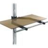 EDBAK EDBAK | TRS4c-B Glass Shelf with Handle | Black TRS4C-B