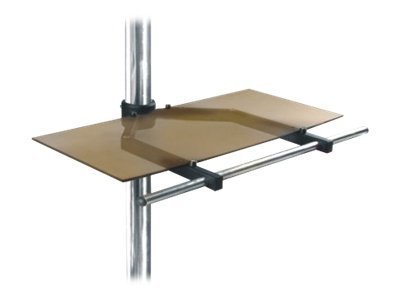 EDBAK EDBAK | TRS4c-B Glass Shelf with Handle | Black TRS4C-B